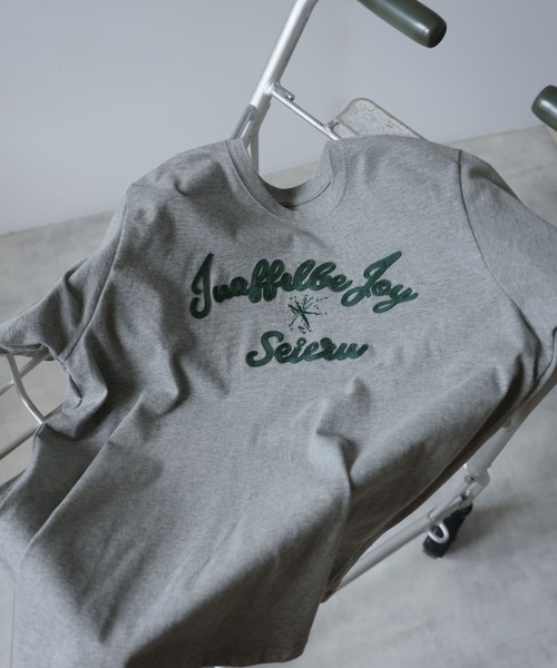 Girly Doll(ガーリードール)の「刺繍ロゴTシャツ(Tシャツ/カットソー・レディース・グレー/ブラック・F)」の11枚目の写真