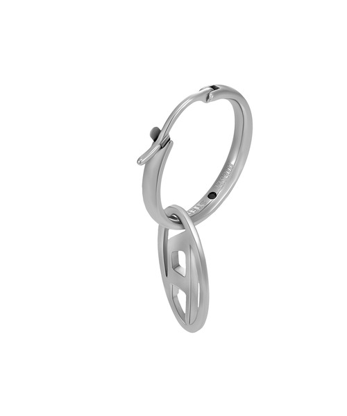 DIESEL(ディーゼル)の「ディーゼル アクセサリー メンズ ピアス シルバー DX1601040(ピアス(片耳用)・メンズ・シルバー・FREE)」の4枚目の写真