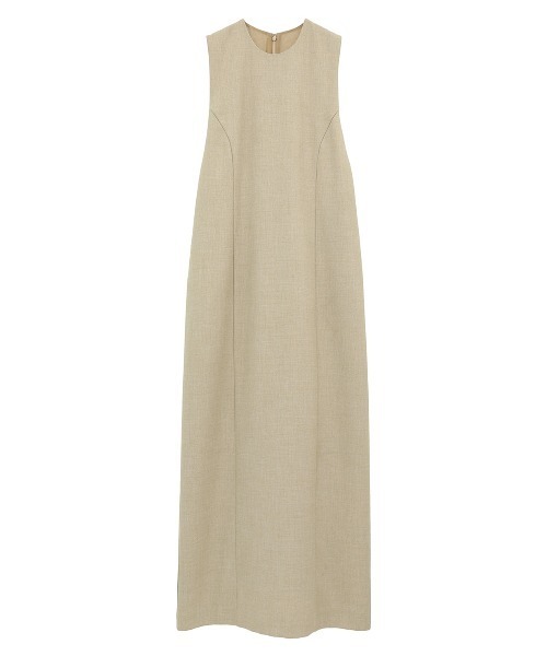 CLANE(クラネ)の「CLANE BACK SHEER MAXI ONEPIECE 18112-5262(ワンピース・レディース・ベージュ・1)」の4枚目の写真