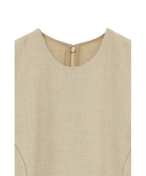 CLANE(クラネ)の「CLANE BACK SHEER MAXI ONEPIECE 18112-5262(ワンピース・レディース・ベージュ・1)」の6枚目の写真