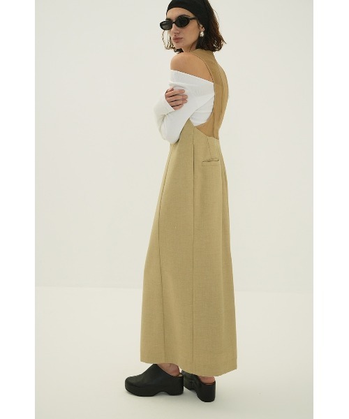 CLANE BACK SHEER MAXI ONEPIECE 18112-5262（ワンピース