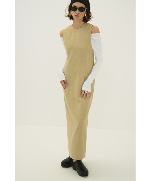 CLANE BACK SHEER MAXI ONEPIECE 18112-5262（ワンピース）｜CLANE