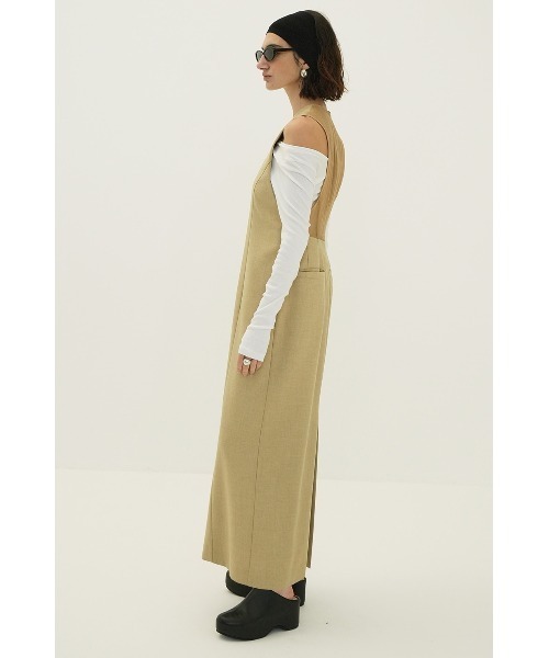 CLANE(クラネ)の「CLANE BACK SHEER MAXI ONEPIECE 18112-5262(ワンピース・レディース・ベージュ・1)」の11枚目の写真