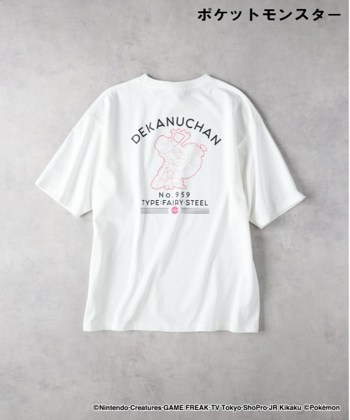 Right-on（ライトオン）の「【キャラクター】【ポケモン】プリントＴシャツ（Tシャツ/カットソー・メンズ・オフホワイト/ブラック・L/XL/M）」の3枚目の写真