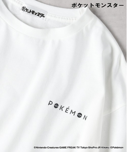 Right-on（ライトオン）の「【キャラクター】【ポケモン】プリントＴシャツ（Tシャツ/カットソー・メンズ・オフホワイト/ブラック・L/XL/M）」の5枚目の写真