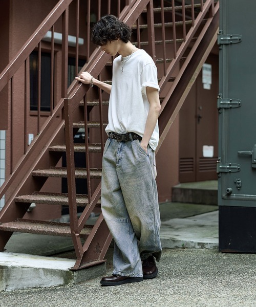 KAPITAL ライトブルー クロップドデニム 袴パンツ 楽天市場】KAPITAL キャピタル パンツ デニムイージーパンツ