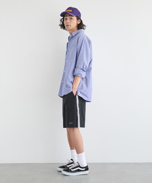 CRAFT STANDARD BOUTIQUE（クラフトスタンダードブティック）の「接触冷感/UVカット/速乾性 トラックショーツ（その他パンツ・レディース・チャコールグレー/ブラック/ベージュ・S/M/L）」の18枚目の写真