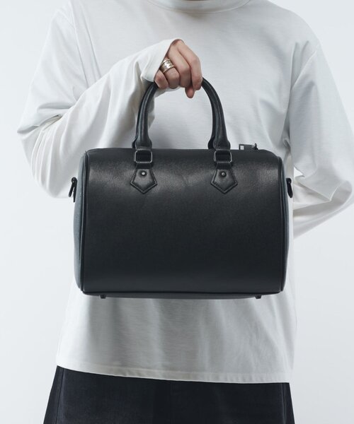 Lui's（ルイス）の「オリジナルカウレザーボストンバック（ボストンバッグ・メンズ・ブラック・FREE）」の2枚目の写真