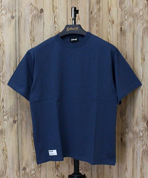 Schott(ショット)の「T-SHIRT OVAL LOGO(Tシャツ/カットソー・メンズ・ブラック/ホワイト/ネイビー・L/XL/XXL/M)」の14枚目の写真