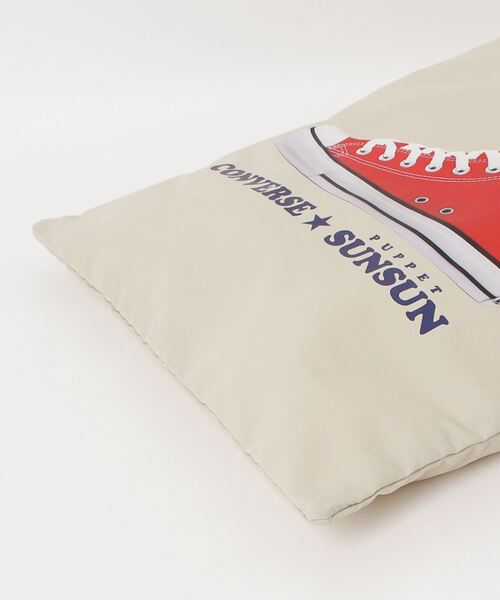 CONVERSE（コンバース）の「【CONVERSE/コンバース】CV SUNSUN FLAT TOTE BAG　コラボバッグ（トートバッグ・メンズ・ブラック/アイボリー/ピンク/ブルー/イエロー・FREE）」の7枚目の写真
