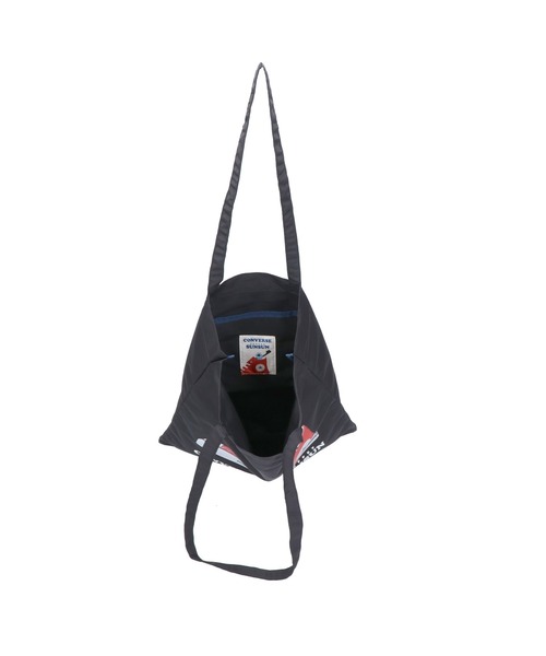 CONVERSE（コンバース）の「【CONVERSE/コンバース】CV SUNSUN FLAT TOTE BAG　コラボバッグ（トートバッグ・メンズ・ブラック/アイボリー/ピンク/ブルー/イエロー・FREE）」の13枚目の写真