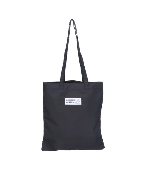 CONVERSE（コンバース）の「【CONVERSE/コンバース】CV SUNSUN FLAT TOTE BAG　コラボバッグ（トートバッグ・メンズ・ブラック/アイボリー/ピンク/ブルー/イエロー・FREE）」の19枚目の写真