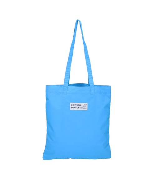 CONVERSE（コンバース）の「【CONVERSE/コンバース】CV SUNSUN FLAT TOTE BAG　コラボバッグ（トートバッグ・メンズ・ブラック/アイボリー/ピンク/ブルー/イエロー・FREE）」の22枚目の写真