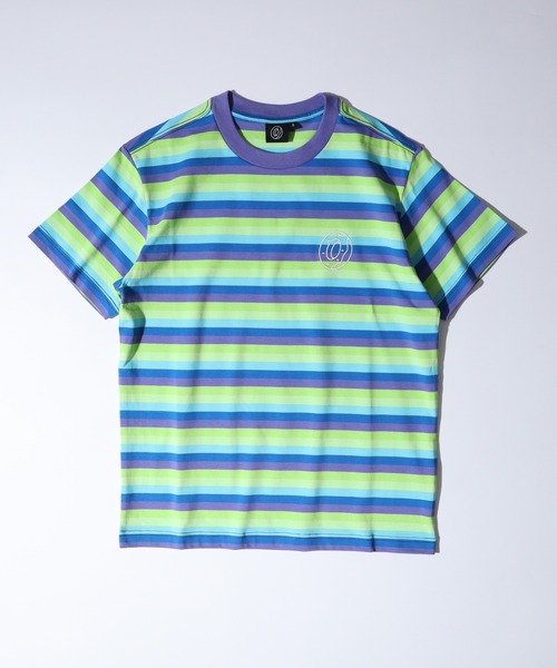 ODD FUTURE（オッドフューチャー）の「Odd Future 刺繍ロゴ ボーダーTシャツ（Tシャツ/カットソー・メンズ・パープル/レインボー/ブルーパープル/レッド/グレー/ホワイト×ブルー・M/L/S/XL）」の16枚目の写真