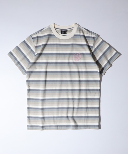 ODD FUTURE（オッドフューチャー）の「Odd Future 刺繍ロゴ ボーダーTシャツ（Tシャツ/カットソー・メンズ・パープル/レインボー/ブルーパープル/レッド/グレー/ホワイト×ブルー・M/L/S/XL）」の14枚目の写真