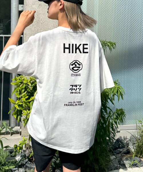 セール】【Franklin Climbing】 HIKE 和洋ロゴTEE（Tシャツ