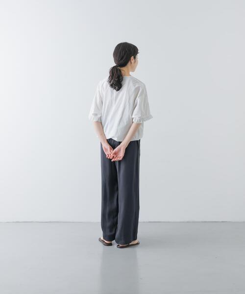 かぐれ（カグレ）の「フリルスリーブプルオーバー（シャツ