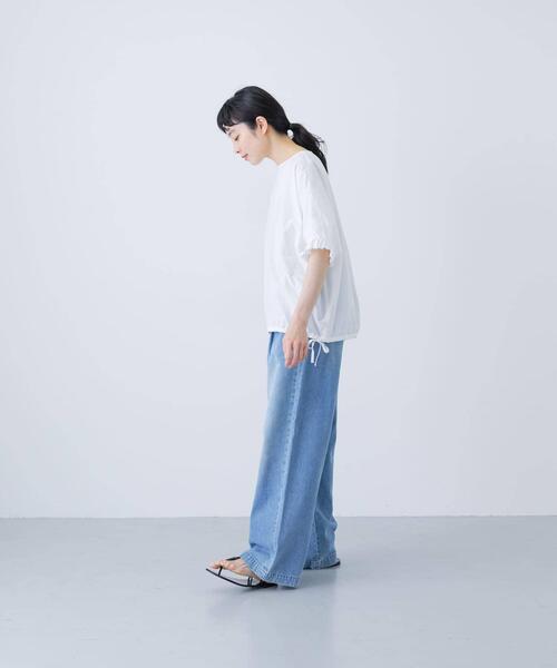 新品タグ付き　かぐれ　フリルスリーブプルオーバー　BLACK-Ａ かぐれ（カグレ）の「フリルスリーブプルオーバー（シャツ/ブラウス