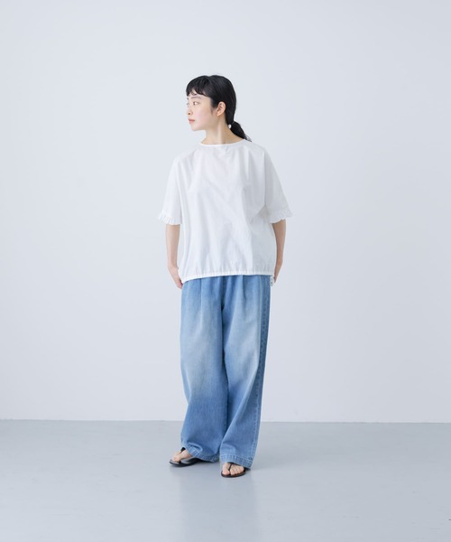 【期間限定】 フリルスリーブプルオーバー（シャツ/ブラウス）｜かぐれ トップス