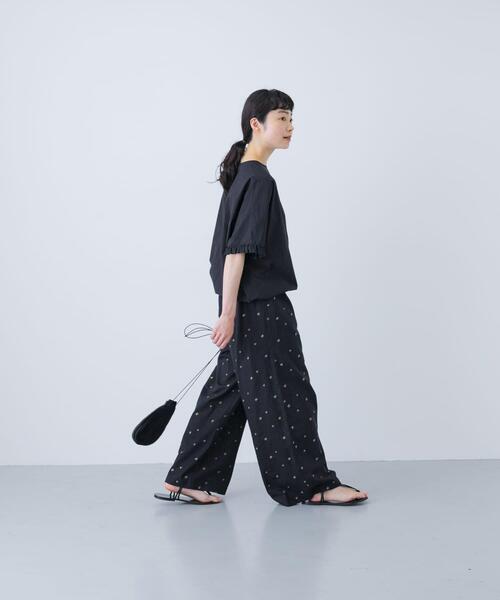 フリルスリーブプルオーバー（シャツ/ブラウス）｜かぐれ