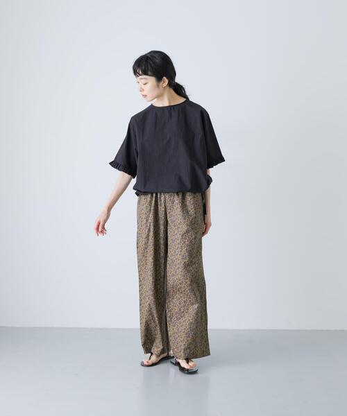 かぐれ　新品タグ付き　フリルスリーブプルオーバー　アーバンリサーチ ドアーズ かぐれ 【かぐれ】フリルスリーブプルオーバー : MAGASEEK