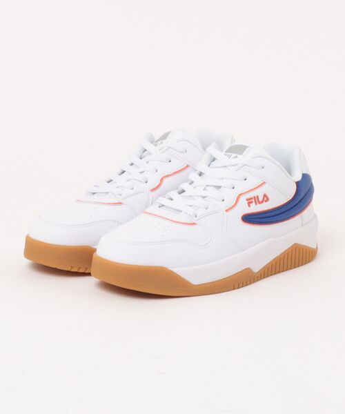 FILA(フィラ)の「【FILA】Tattica3(スニーカー・メンズ・ホワイト×ブルー・26.0cm/26.5cm/27.0cm/28.0cm/25.5cm)」の1枚目の写真