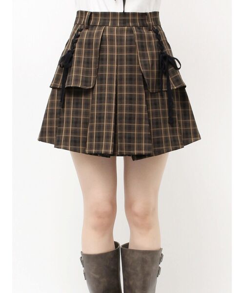 【Balmain】レースアップニットミニスカート 31 Sons de mode スカート レースアップミニスカート : ZOZOTOWN