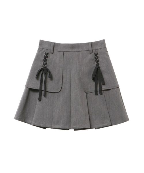 【Balmain】レースアップニットミニスカート 31 Sons de mode スカート レースアップミニスカート : ZOZOTOWN