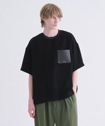 CULLNI】別注 Sugoku Suzushii Leather Pocket S/S TEE（Tシャツ