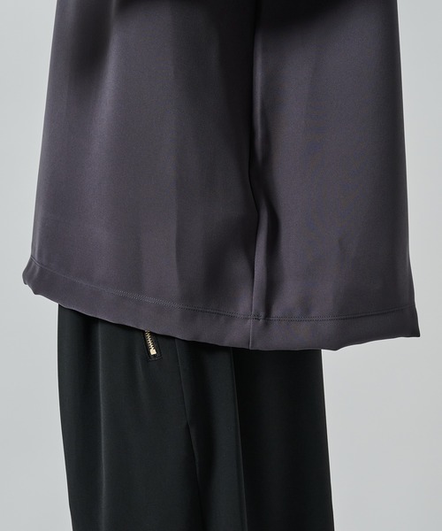 CULLNI（クルニ）の「【CULLNI】別注 Sugoku Suzushii Leather Pocket S/S TEE（Tシャツ/カットソー・メンズ・ブラック/ダークグレー/ホワイト・1/2）」の4枚目の写真