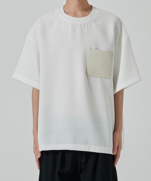 T*K様 CULLNI  LEATHER シャツ CULLNI シャツ 「CULLNI」別注 Sugoku Suzushii Leather Pocket