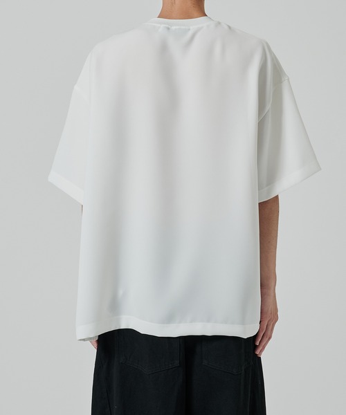 CULLNI レザーポケット　白　Tシャツ　サイズ１　25ss　STUDIOS CULLNI レザーポケット 白 Tシャツ サイズ1 25ss STUDIOS
