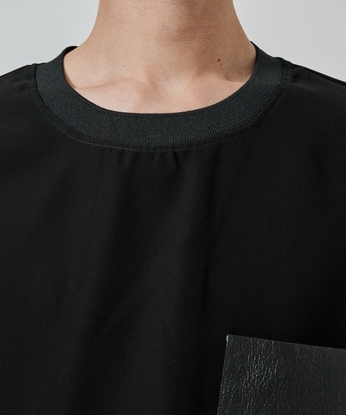 CULLNI】別注 Sugoku Suzushii Leather Pocket S/S TEE（Tシャツ