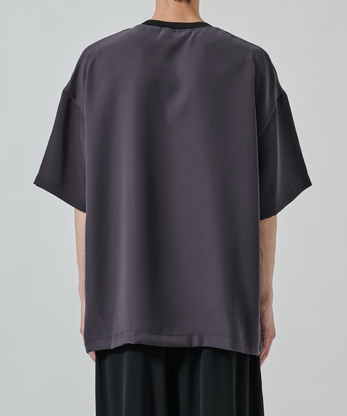 CULENI ブラック レザー トレーナー クルニ CULLNI トレーナー スウェット Logo Embroidery Pullover メンズ