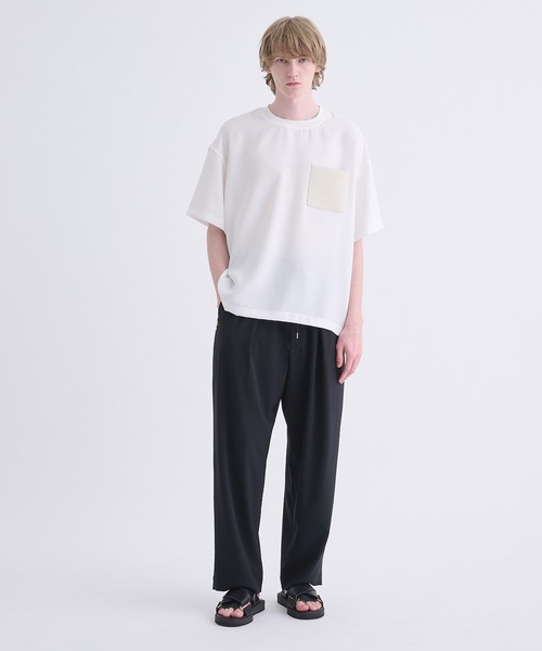 セール】【CULLNI】別注 Sugoku Suzushii Leather Pocket S/S TEE（T