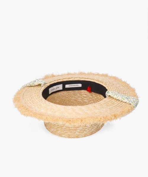 kaorinomori(カオリノモリ)の「AlleyTokyo kaorinomori カンカン / カオリノモリ(ハット・レディース・ナチュラル・M/57.5cm)」の8枚目の写真