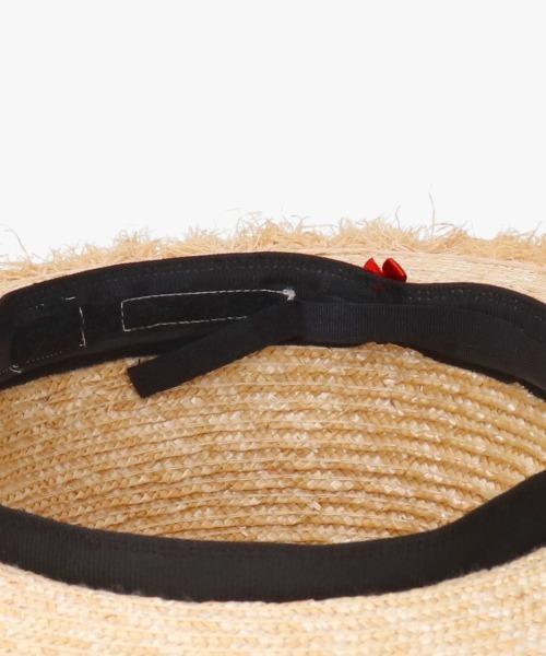 kaorinomori(カオリノモリ)の「AlleyTokyo kaorinomori カンカン / カオリノモリ(ハット・レディース・ナチュラル・M/57.5cm)」の10枚目の写真