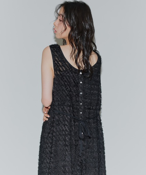 Narcissus(ナルシス)の「【SINN】3WAYロングジレワンピース 前後着用可能 ワンピース ロングジレ(ワンピース・レディース・ホワイト/ブラック・FREE)」の2枚目の写真