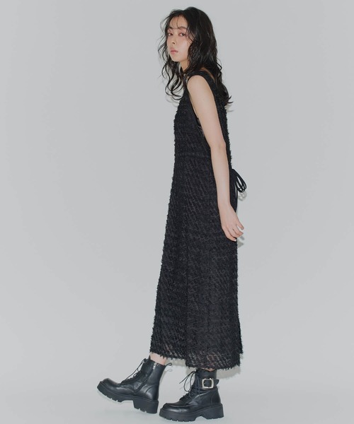 Narcissus(ナルシス)の「【SINN】3WAYロングジレワンピース 前後着用可能 ワンピース ロングジレ(ワンピース・レディース・ホワイト/ブラック・FREE)」の8枚目の写真