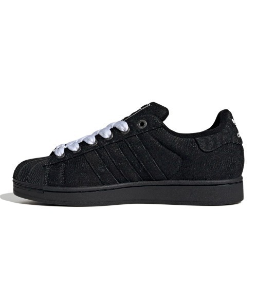 adidas(アディダス)の「adidas Originals SUPERSTAR II(アディダスオリジナルス スーパースター II)(スニーカー・メンズ・ブラック系・23cm/23.5cm/24cm/24.5cm/25cm/25.5cm/26cm/26.5cm/27cm/27.5cm/28cm/28.5cm/29cm/29.5cm/30cm)」の2枚目の写真