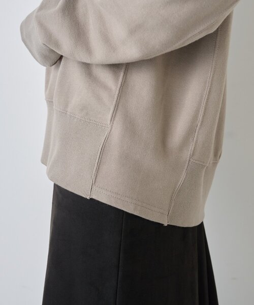 BEARDSLEY（ビアズリー）の「《FRIPIER》ボートネックトレーナー（スウェット・レディース・モスグリーン/グレー・FREE）」の17枚目の写真