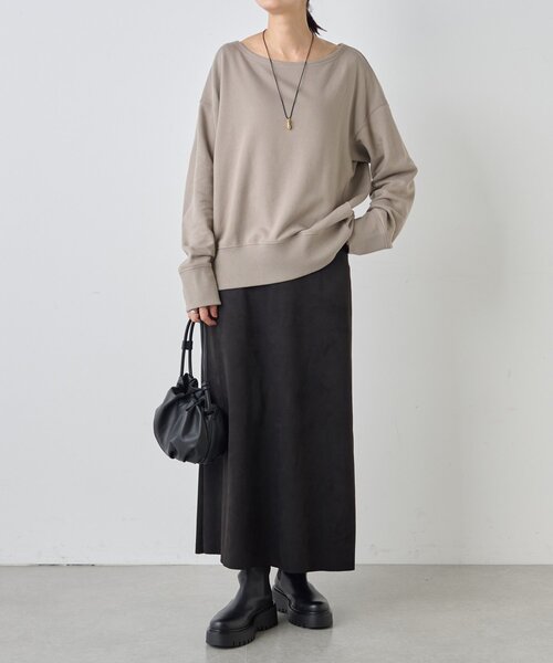 セール】《FRIPIER》ボートネックトレーナー（スウェット）｜BEARDSLEY