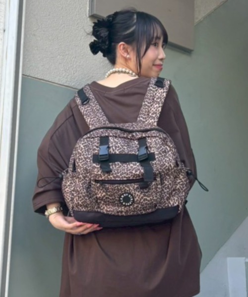 Candy Stripper（キャンディストリッパー）の「CANDY LEOPARD MINI バックパック（バックパック/リュック・レディース・レオパード・FREE）」の4枚目の写真