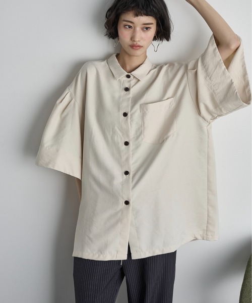 どんぐり様専用 インタックワイドサロペット + シアーカラータック