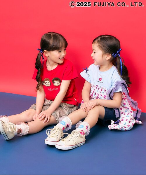 Seraph(セラフ)の「【Peko & Poko】ミルキーポシェット(ショルダーバッグ・キッズ・サックスブルー・FREE)」の9枚目の写真