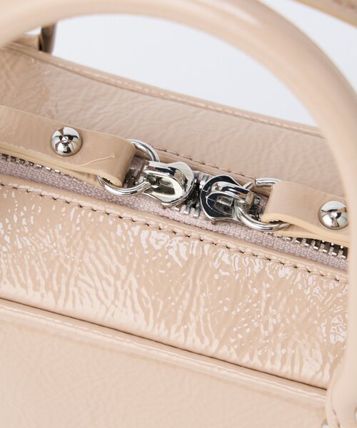 Whim Gazette（ウィムガゼット）の「【NOVIA】別注 MINI BOSTON（ハンドバッグ・レディース・ブラック/ボルドー/ベージュ・FREE）」の18枚目の写真