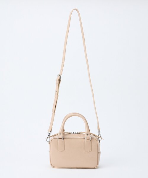 Whim Gazette（ウィムガゼット）の「【NOVIA】別注 MINI BOSTON（ハンドバッグ・レディース・ブラック/ボルドー/ベージュ・FREE）」の15枚目の写真