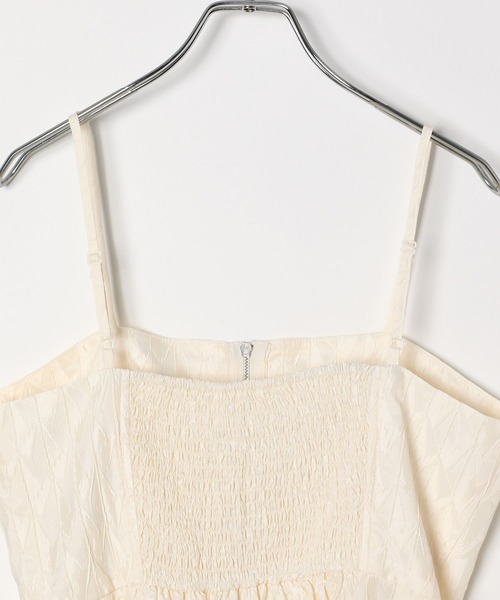 PAGEBOY(ページボーイ)の「アシメJQキャミチュニック(キャミソール・レディース・オフホワイト/ブラック・FREE)」の18枚目の写真