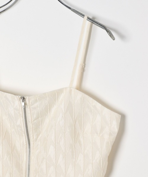 PAGEBOY(ページボーイ)の「アシメJQキャミチュニック(キャミソール・レディース・オフホワイト/ブラック・FREE)」の19枚目の写真