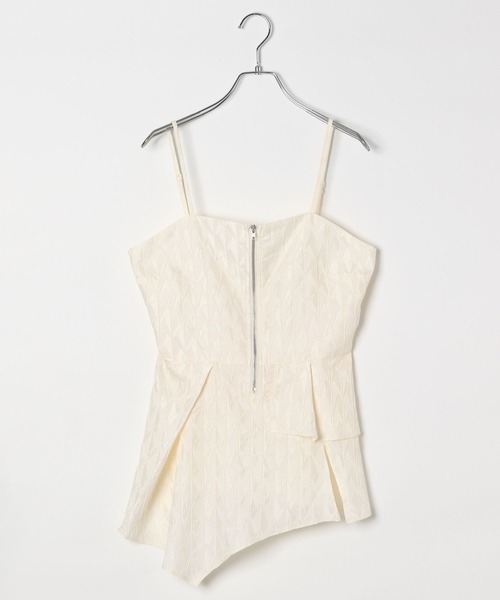 PAGEBOY(ページボーイ)の「アシメJQキャミチュニック(キャミソール・レディース・オフホワイト/ブラック・FREE)」の21枚目の写真